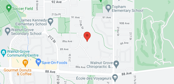 map of 21496 90 AVENUE